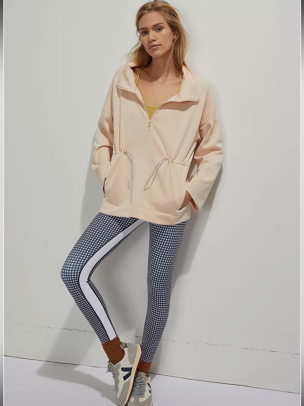 Anthropologie Freesia Quarter-Zip